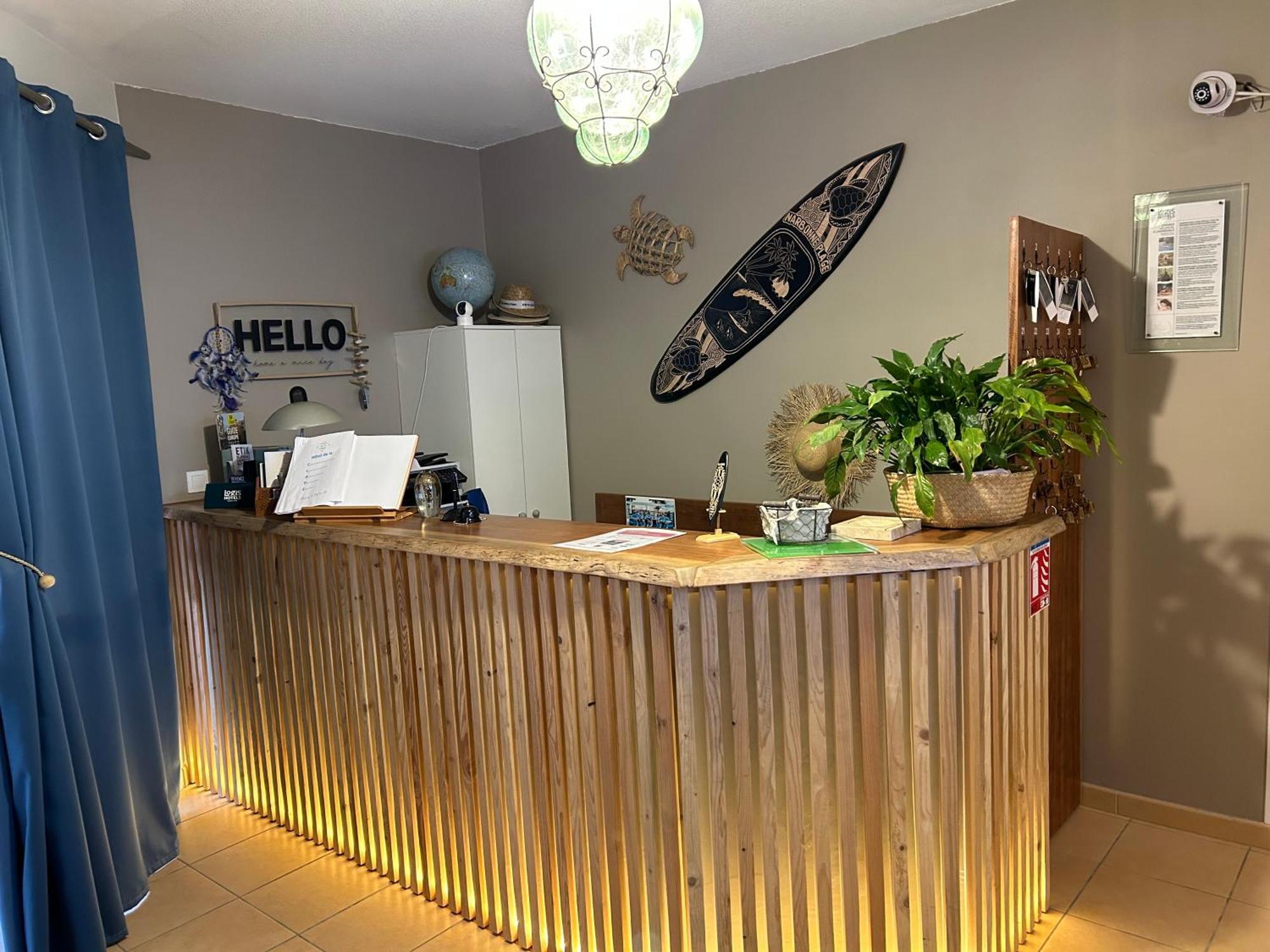 Logis Hotel De La Clape Narbonne-Plage Extérieur photo